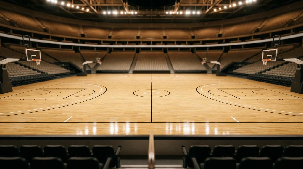 Apuestas de jugadores NBA en vivo con pantalla de partido de baloncesto en directo